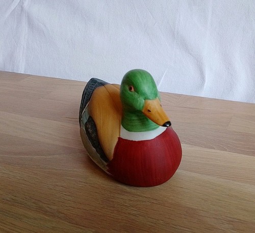 Keramikfigur stockente - keramikfigur,