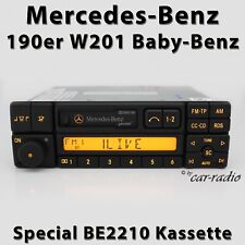 Original Mercedes W201 Radio Special BE2210 Kassette Becker 190er C-Klasse 1-DIN