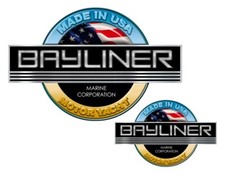 Bayliner motoryacht aufkleber - bayliner,