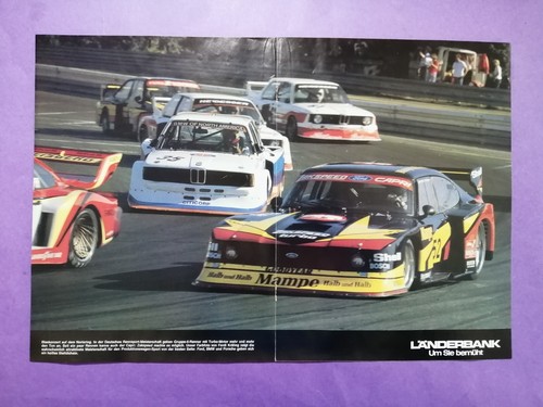 Altes poster zakspeed ford - zakspeed,