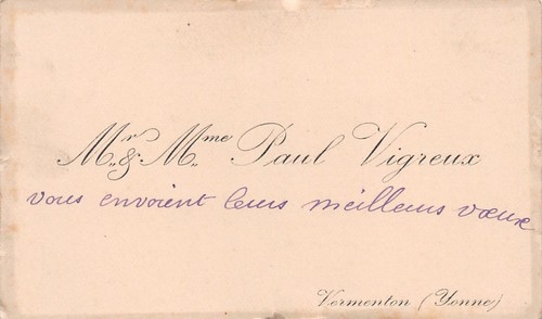 Paul vigreux vermenton yonne - paul,