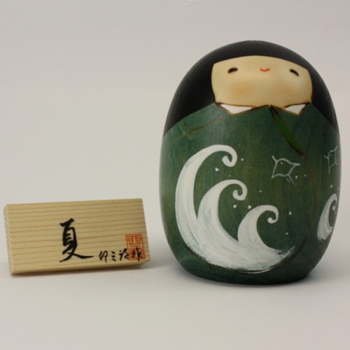 Kokeshi natsu japanische - "natsu",,