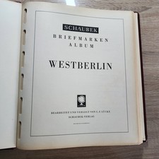 Briefmarkenalbum Schaubek Westberlin