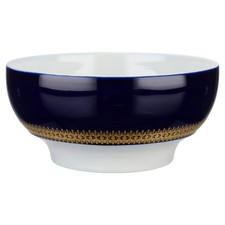 Schüssel groß Thomas Rotunda Kobalt Goldbordüre