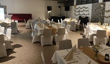 Stuhlhussen weiß 74 Stück Stuhlbezug Hussen Stretch Hochzeit