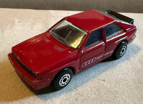 Matchbox audi quattro rot - rot, /