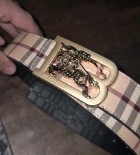 Burberry Gürtel Gold