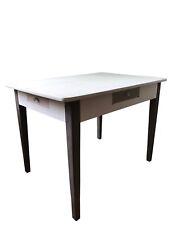 alter Tisch Esstisch Küchentisch weiß Shabby chic mit 3 Schubladen Rarität
