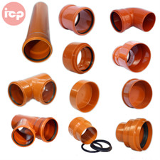 ✅KG (PVC) Rohr,Kanalrohr,Abwasser,KG Bogen,KG Abzweig,KG Muffe,Kappe DN 110-315✅