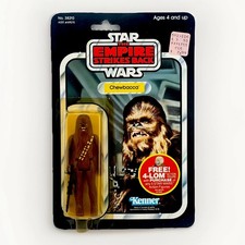 Vintage Star Wars Chewbacca MOC 47 Back A Empire Strikes Back Sealed carded 