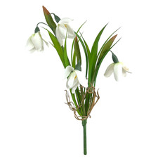 Kunstblume schneeglöckchen - kunstblume,