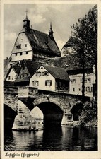 Ak Besigheim am Neckar Württemberg,  Brücke, Häuser, Wasser,... - 4904401