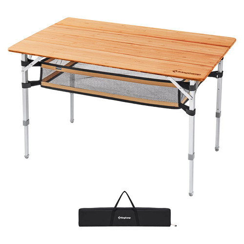 Bambus falt tisch camping - bambus,
