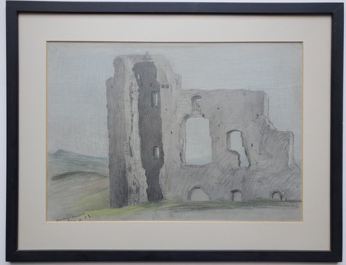 Zeichnung pastell landschaft - zeichnung,