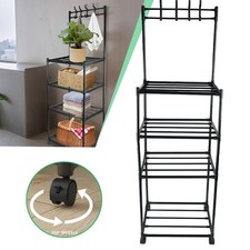 4 Etagen Küchenregal Bäckerregal Kaffee Organizer Kaffeebar Mikrowellenständer