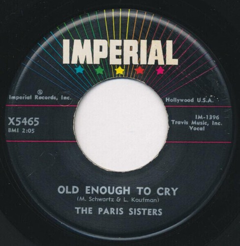 The paris sisters old enough - the,