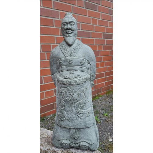 Schöner chinesischer krieger - chinesischer,