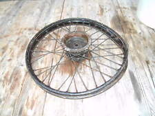 Oldtimer Motorrad Hinterrad Reifen 2,50-19 Nabe Speichenfelge 19 Zoll DKW MZ BMW