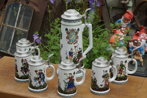 Set bierkrug fine china - 7,