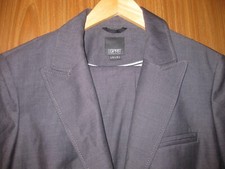 Esprit Hosenanzug Gr 40 dunkelgrau 