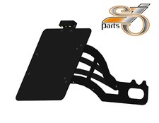 Harley Davidson XL 883 1200 Sportster Kennzeichenhalter seitlich mit Beleuchtung