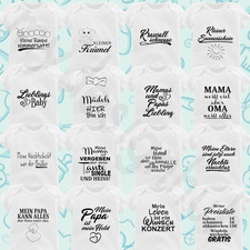 Baby Body mit Aufdruck Spruch