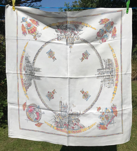 Vintage souvenir tischdecke - souvenir,