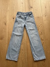 C&A Mädchen Baggy Jeans Wide Leg, Gr. 146 Hell Blau