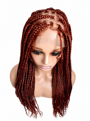 Lange box braids - lange, perücke