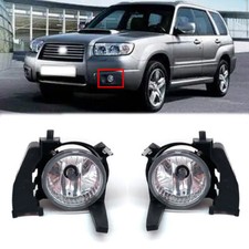 Pair front bumper - front, lens