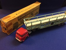 Siku Plastik V 100 Autotransporter in OVP  Serie  V 50er Jahre Rarität