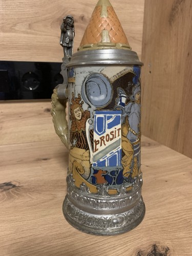 Antiker mettlach krug 2580 - antiker, nr.