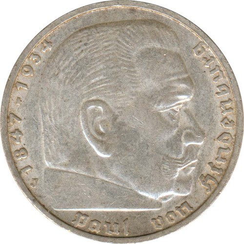 Drittes reich mark - mark, 1936