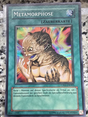 Yugioh sammlung metamorphose - yugioh,