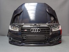 Original Audi S8+ 4H 4.0 Front Stoßstange Kühlerpaket Scheinwerfer Haube LX5R