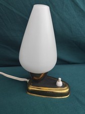 Tischlampe Mid Century Gelb