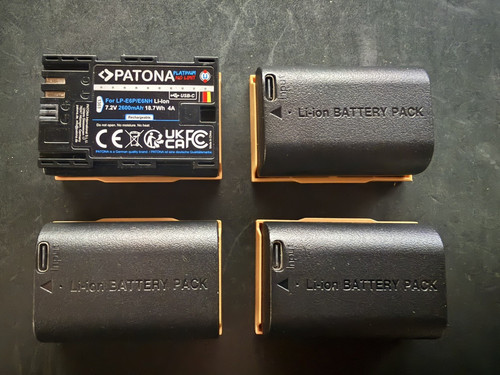 Patona usb platinum akku - usb-c,