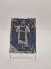 2021-22 Topps Chrome UCL - Jurrien Timber Black White Raywave