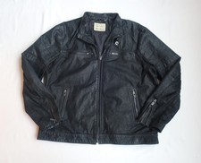 Herren Lederjacke, ANGELO LITRICO, Gr. 3XL, schwarz