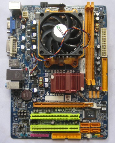 Biostar gf8200c mit cpu - biostar,