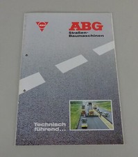 Prospectus/Brochure Abg
