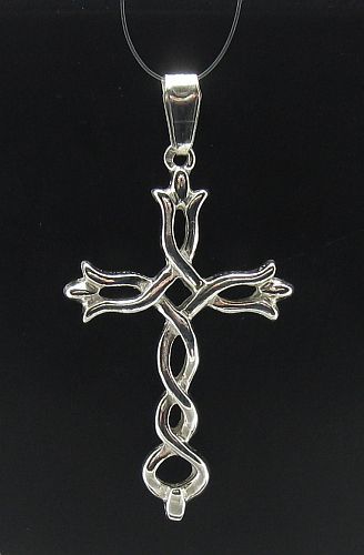 Sterling silber anhänger - silber,