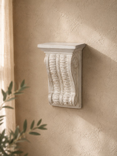 Stuck wand konsole kamin - wand,