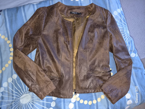 Kunstlederjacke frauen xl - kunstlederjacke, gr.