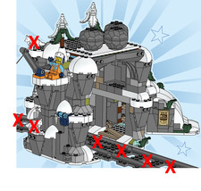 Lego Bergwerk inkl. 1