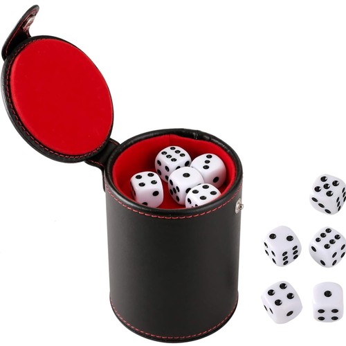 Würfelbecher set mit - würfelbecher,