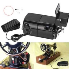 180W 8000RPM Nähmaschinenmotor Motor Nähmotor für Nähmaschinen mit Fußanlasser