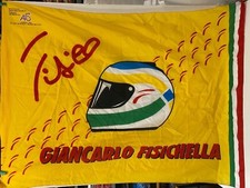 Fahne Fisichella gelb Renault F1 Formel1 Fisico Grand Prix 140x100cm