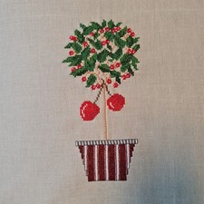 Kirschbaum Stickbild