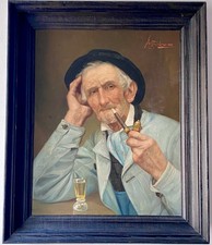 Ölgemälde des bekannten Malers Joss Süss (Josef Wenzel Süss) signiert !